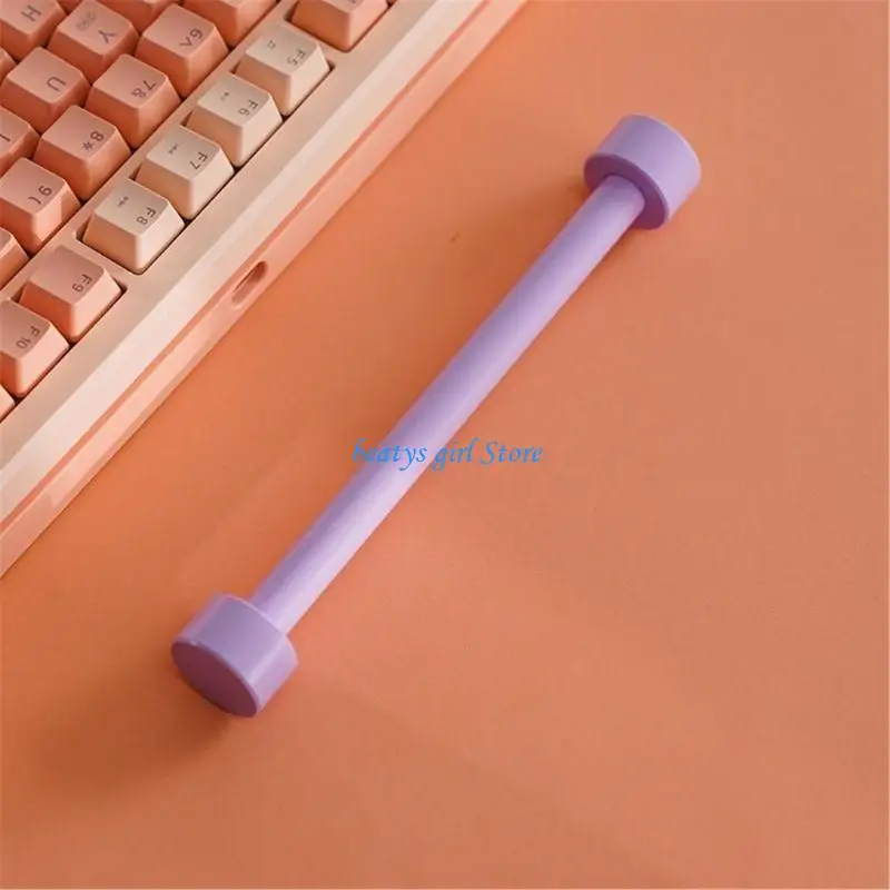 C7AB Coiled Keyboard Cable Organize For Work space Efficient Cable Management Rod