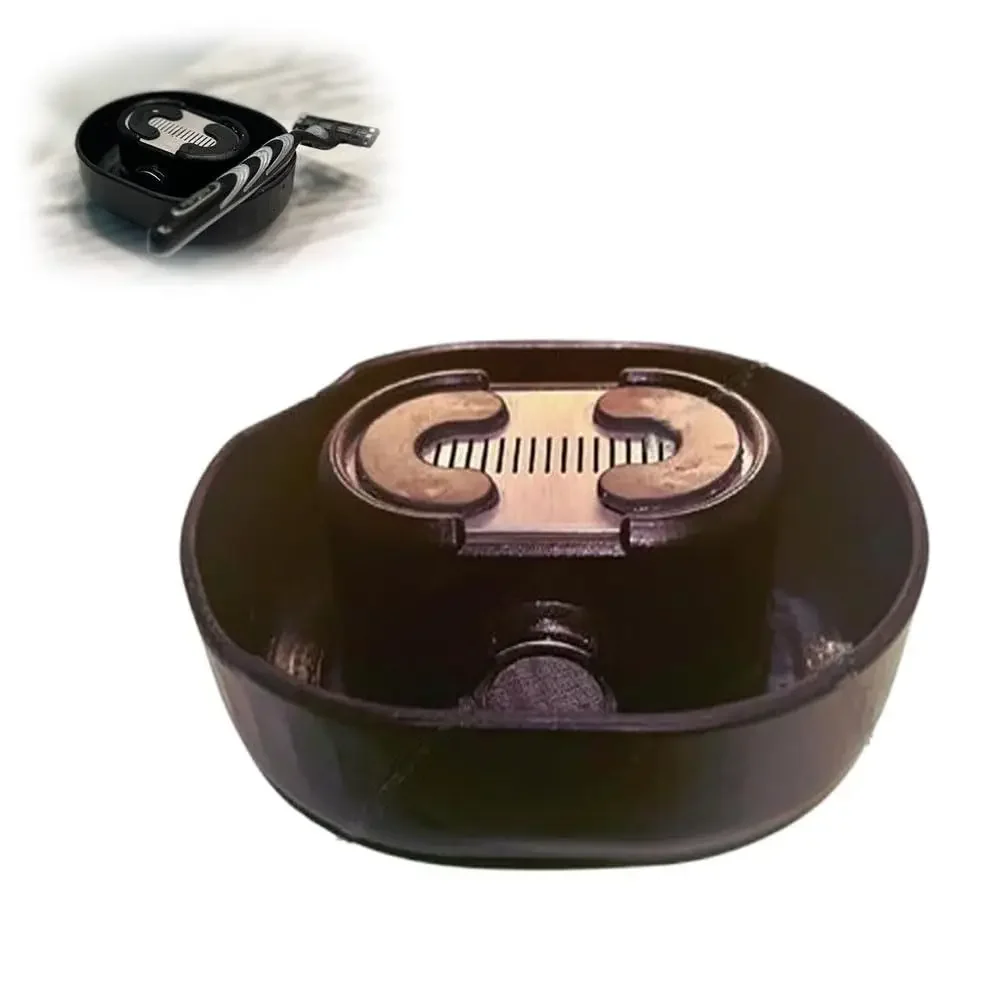 

for Most Head Razors Razor Rinser Cleaner Efficiently No Batteries Shaver Storage Rack Save Water Plastic Shaver Rinse Stand