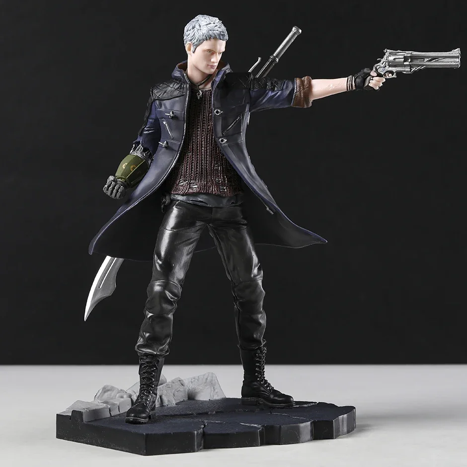 Devil May Cry Dante Nero Figure PVC Statue Model Doll Collection Ornaments Gift Toy