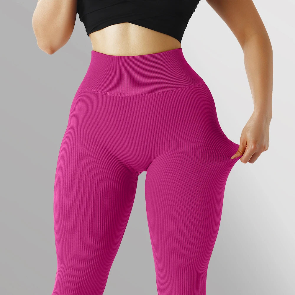 High Waist Yoga Leggings Women Workout Sports Leggings For Fitness  Push Up Running Outfits Seamless Yoga Pants Gym Tights