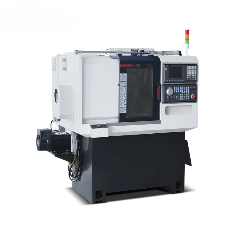 SL-25 mini CNC Lathe automatic high precision metal Slant Bed CNC lathe Machine