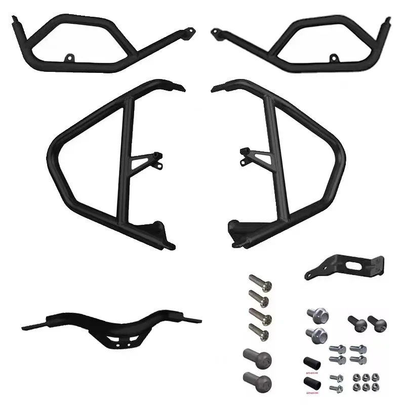 Suitable for ZONTES 703F bumper, side box, three-box, tail box, spotlight, and pull protection bumper modification base plate