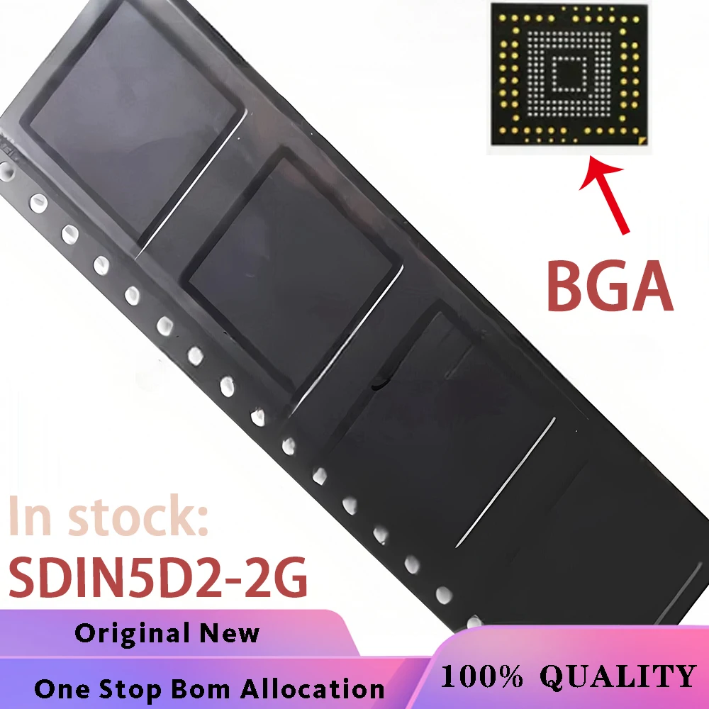 (2-10PCS) SDIN5D2-2G BGA Chipset