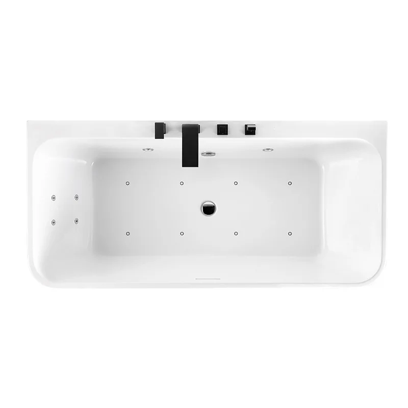 

Acrylic Home Jacuzzi Integrated Independent Thermostatically Heated Surfing Double