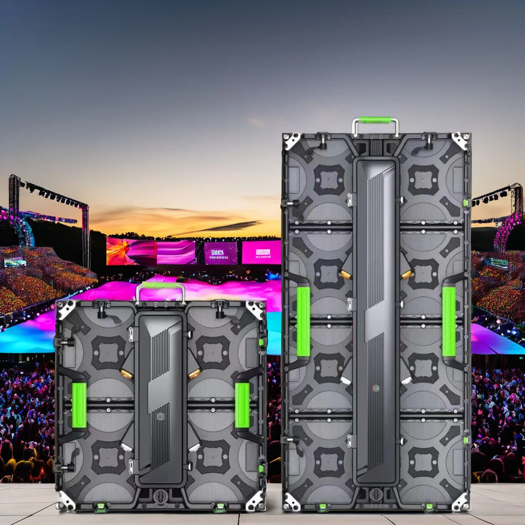 P2.976 HD Rental LED Display 500*1000mm, Indoor Outdoor LED Video Wall System Package for Stage Exhibition Events