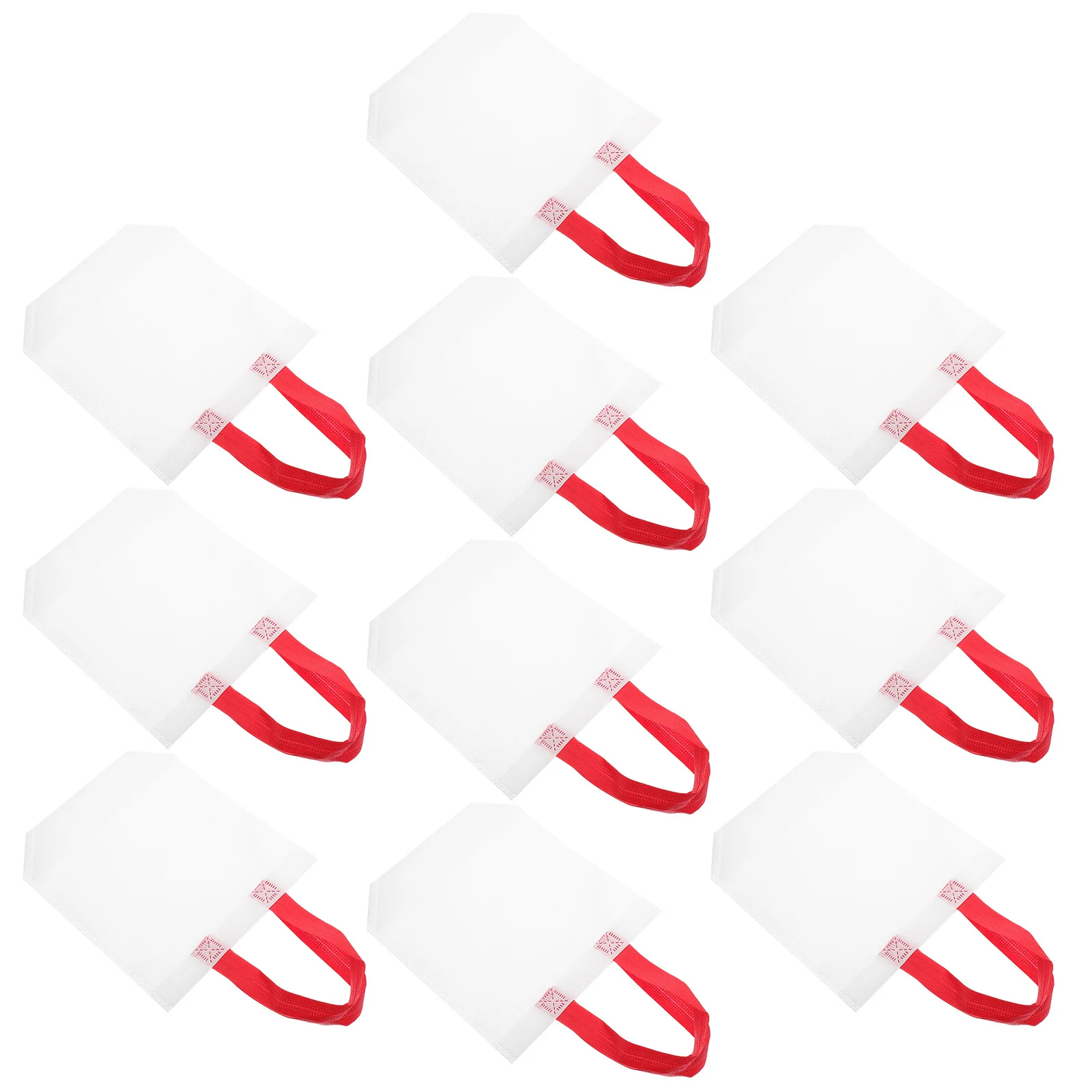 10Pcs Kids DIY Graffiti Bags Printable Pattern Drawing Handbag for Children Art Activity Kindergarten Classroom Project Reusable