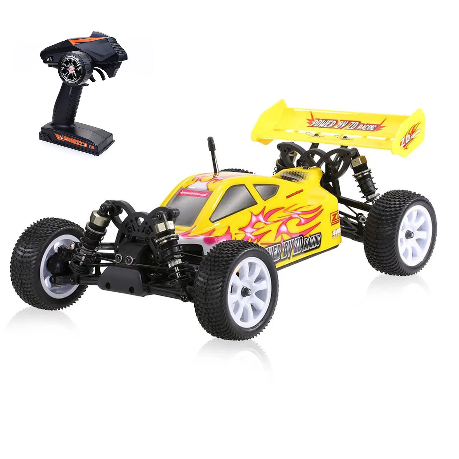 

1/10 ZD Racing 9102 10421-S RC Off Road Car 1,2 дюйма Зазор заземления 4WD RC Модель автомобиля Брызгозащищенный ESC RTR для мальчиков