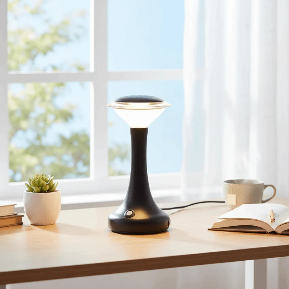 

Перезаряжаемая беспроводная светодиодная настольная лампа с сенсорным управлением, беспроводной ночник с питанием от USB для спальни