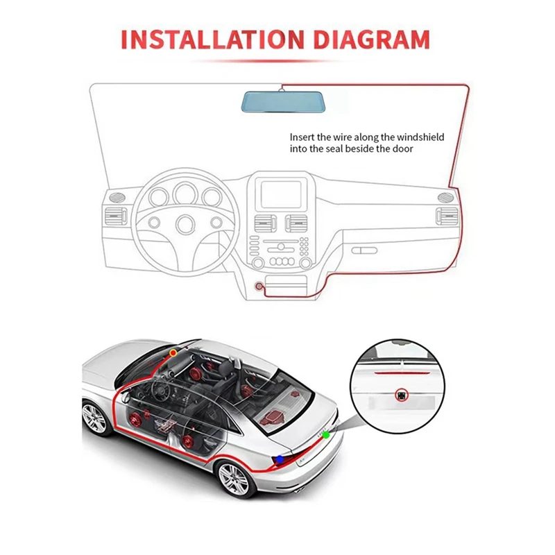 Kaca spion Streaming 10 inci 4K HD, ponsel layar penuh depan dan belakang rekaman ganda WIFI