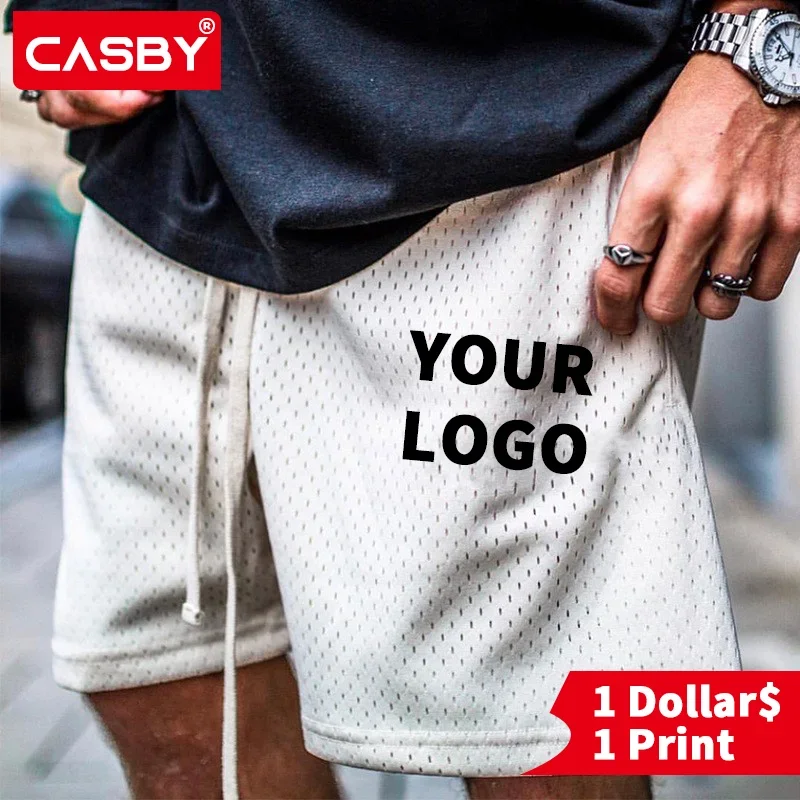 

5pcs New Summer Men shorts Fitness Bodybuilding shorts Mens Mesh Breathable Quick Drying Fashion Casual Joggers Sportswear