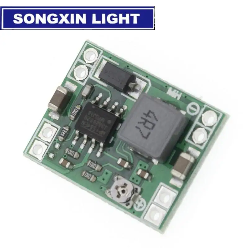 SAMIROB MP1584EN Módulo de fuente de alimentación reductor de DC-DC de tamaño ultrapequeño módulo reductor ajustable 3A super LM2596 XM1584