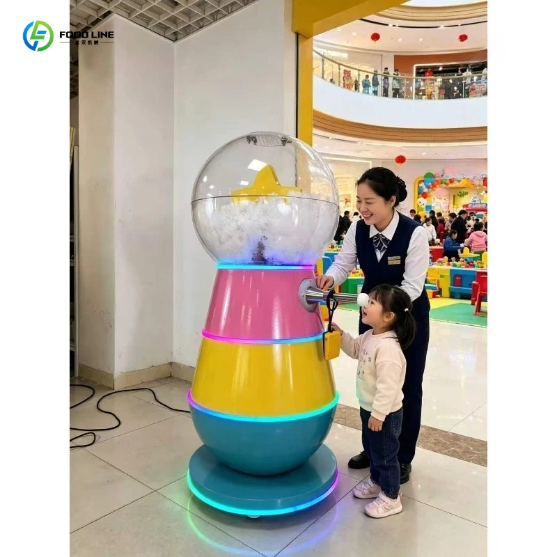 Self-Service Stuffed Toy Cotton Filling Vending Machine Automatic Maker for Mall Entertainment Floor