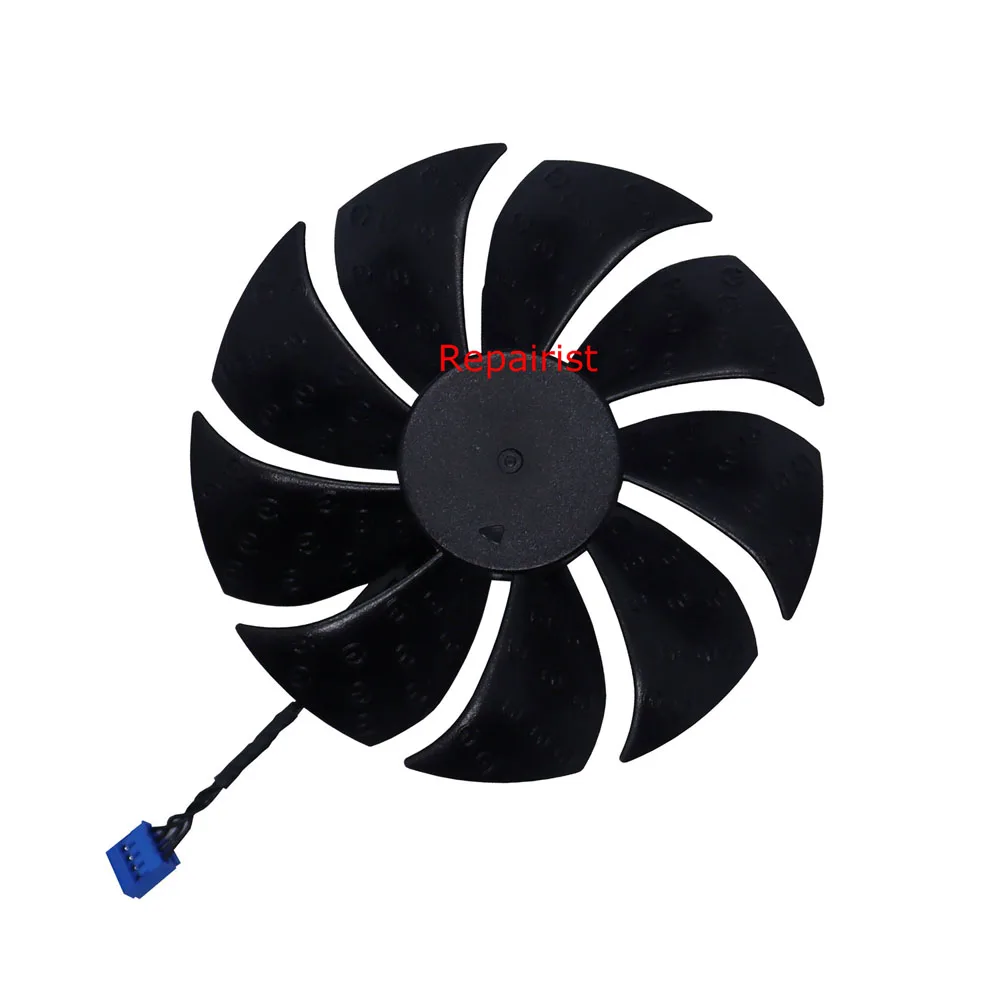 Fan, DC12V,0.55A,4PIN, kipas kartu Video, pendingin kartu grafis, untuk EVGA RTX 3090 FTW3 ULTRA GAMING,untuk EVGA RTX 3080 Ti FTW3 ULTRA GAMING,untuk EVGA RTX 3070 FTW3 ULTRA GAMING