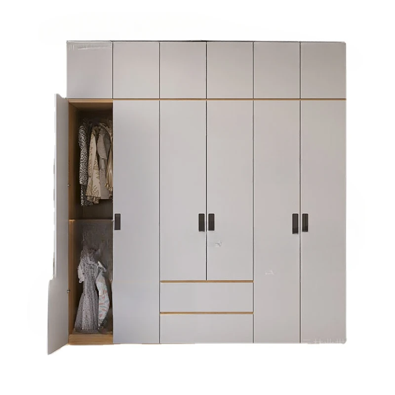 European Bedroom Wardrobes Heavy Duty Large Cupboard Detachable Wardrobes Designer Queen Size Szafy Do Sypialni Hotel