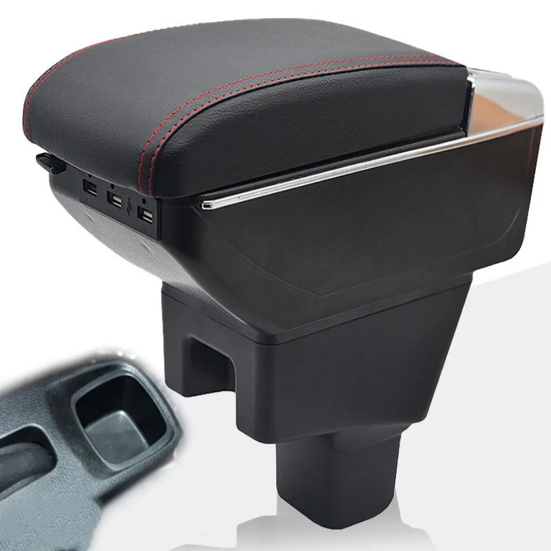 

For SUZUKI SX4 Armrest box For SUZUKI SX4 Car Armrest double-layer Storage box cup holder Interior Dedicated Retrofit Accessorie