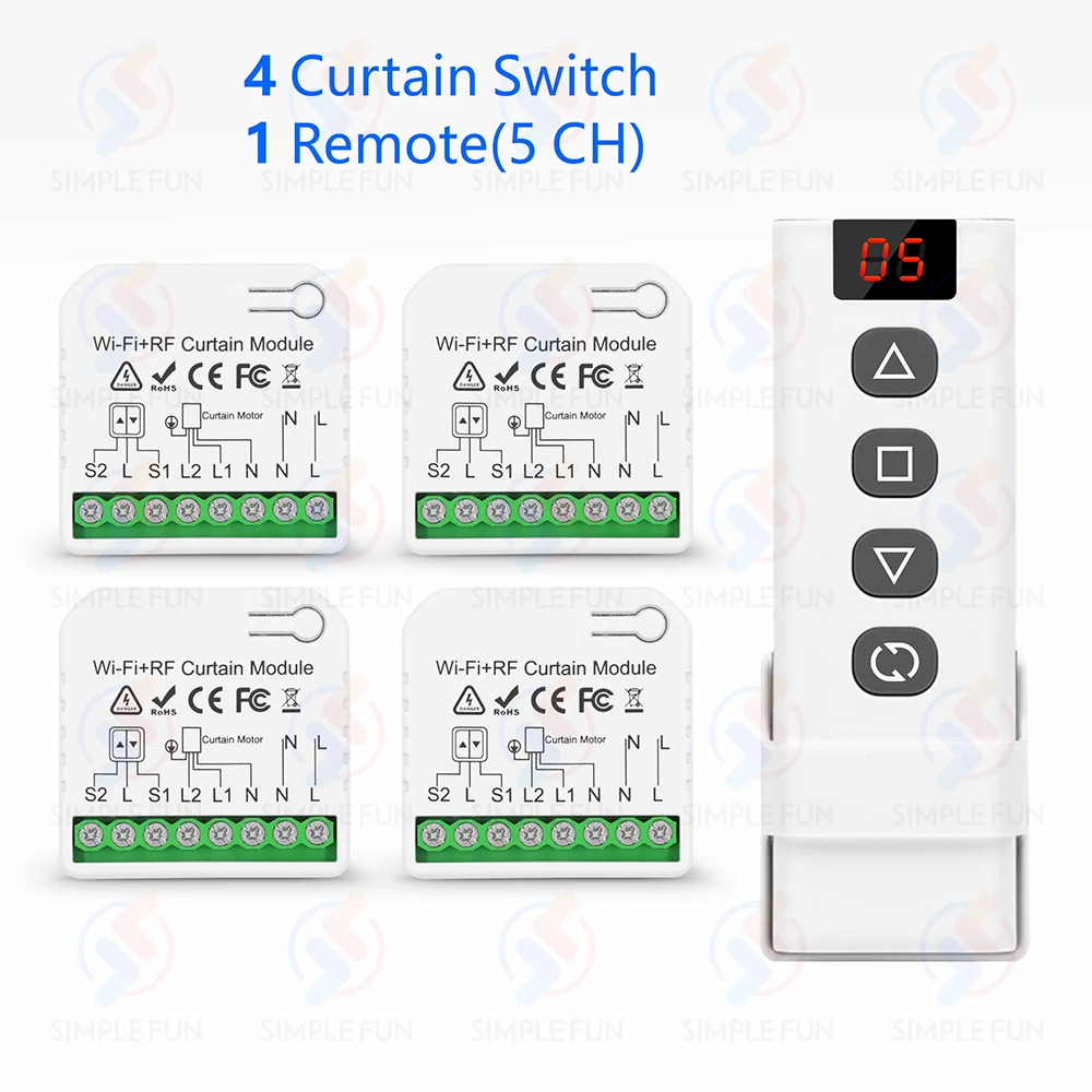 Variant: 4Receiver 1Remote