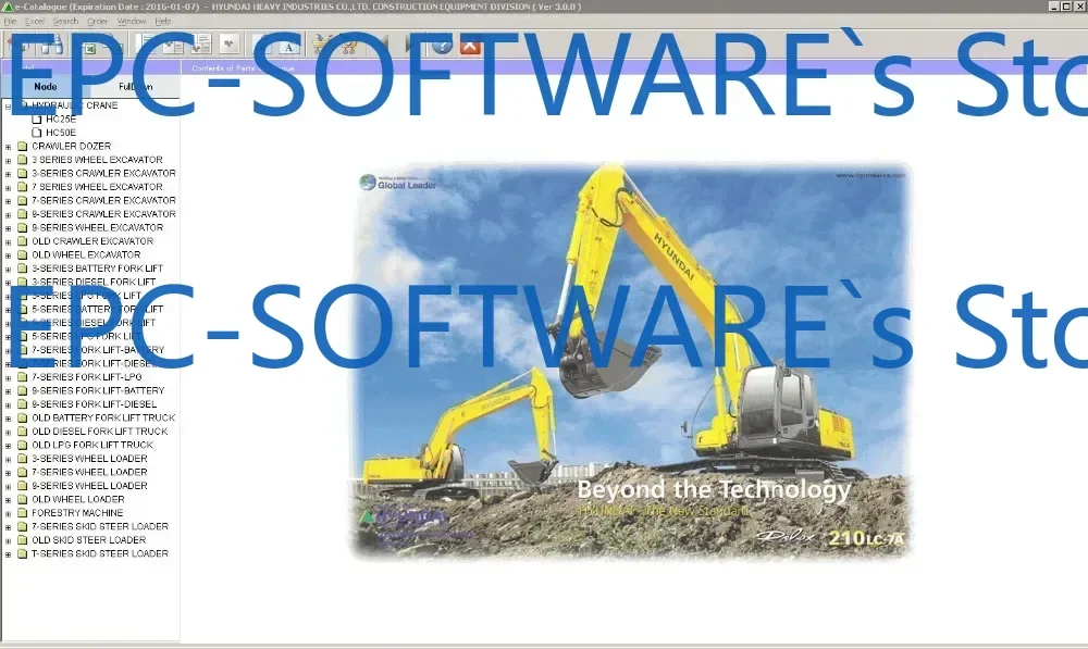 

Robex 2017- ВСЕ модели Каталоги электронных запасных частей для кранов HYUNDAI, экскаваторов, погрузчиков, вилочных погрузчиков, мини-погрузчиков