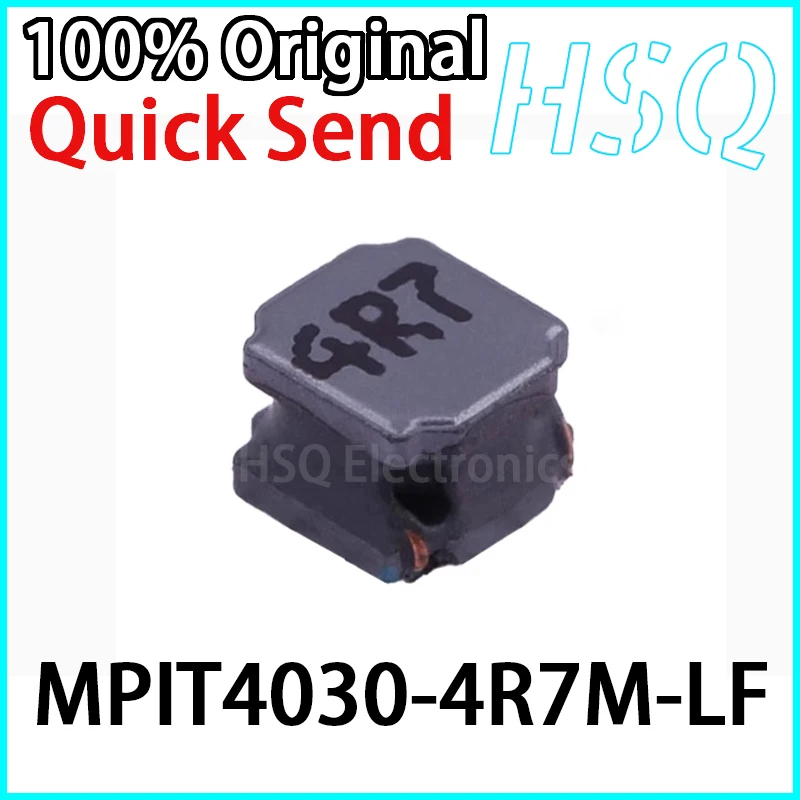 MPIT4030-4R7M-LF 4X4X3MM 4.7UH SMD Shielded I-wire Wound Surface Mount Power Inductor in Stock 5PCS