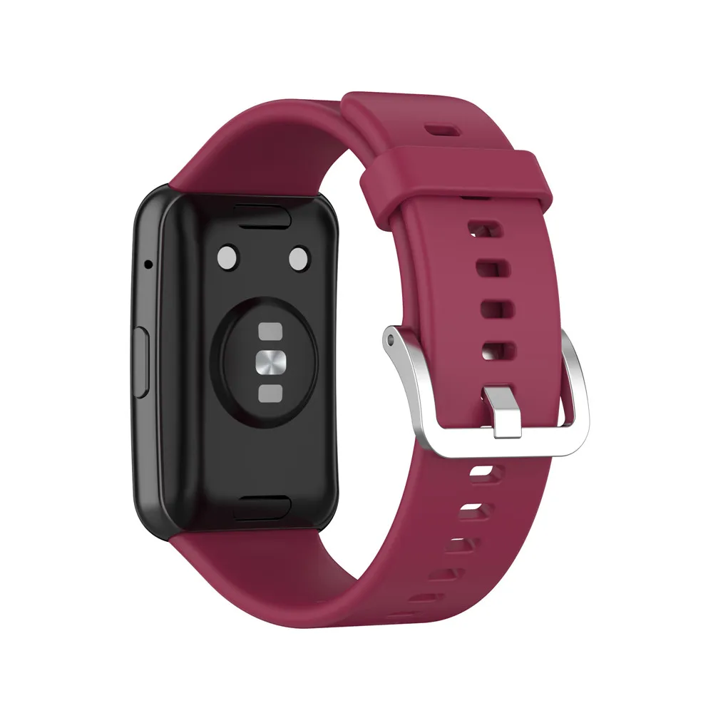 BEHUA Buntes Silikonarmband für Huawei Watch Fit Original Smartwatch-Zubehör, Handgelenksband mit Werkzeug, einfache Anpassung – Detail 23