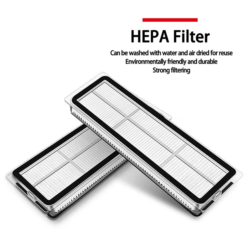 A44T For Xiaomi Robot Vacuum S20+ Plus B108GL/ S10+ Plus B105 High Efficiency Filter For Greater Durability