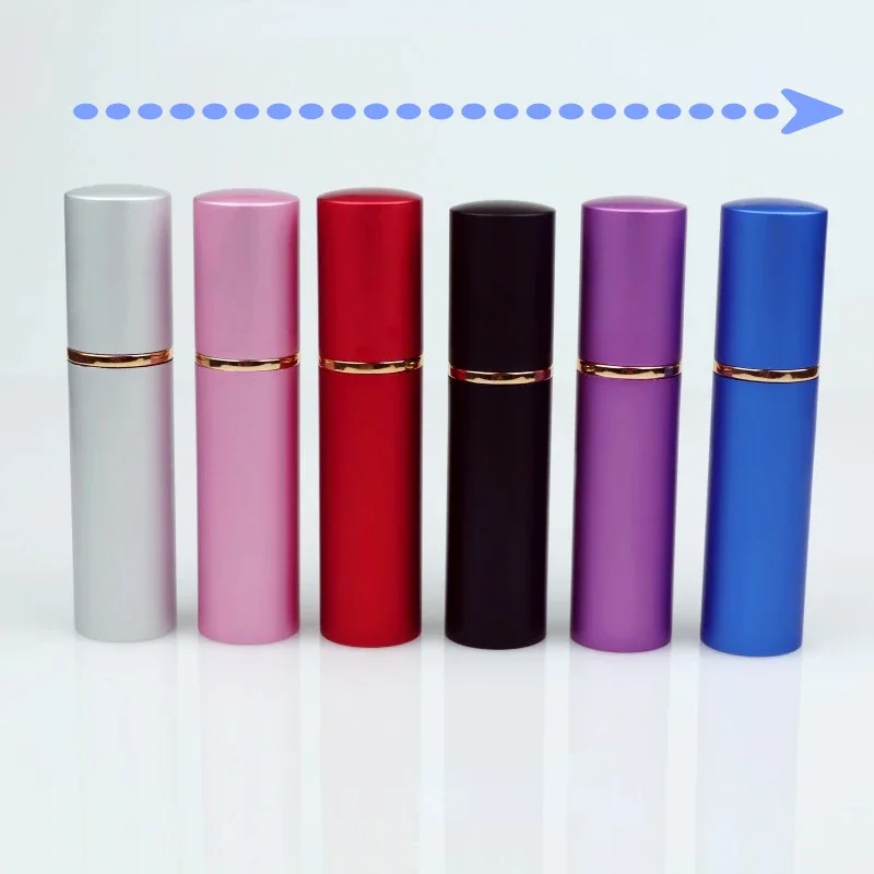 10Ml Draagbare Navulbare Mini Parfum Verstuiver Spuitfles Lege Glazen Parfum Flessen Aluminium Spuitpotten Atoizers Gereedschap Nieuw