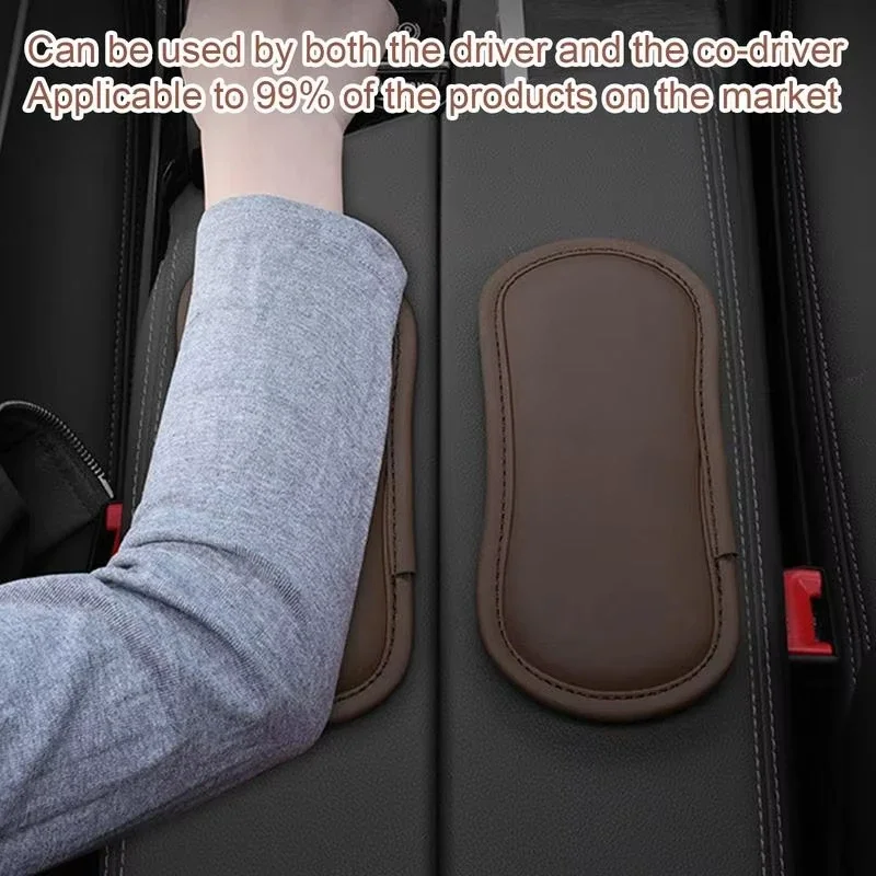 Auto-Ellbogenstützkissen, Schützende Multifunktionale PU-Leder Kniepolster, Auto-Mittelkonsolen-Beinpolster, Auto-Innenausstattung Zubehör – Detail 3