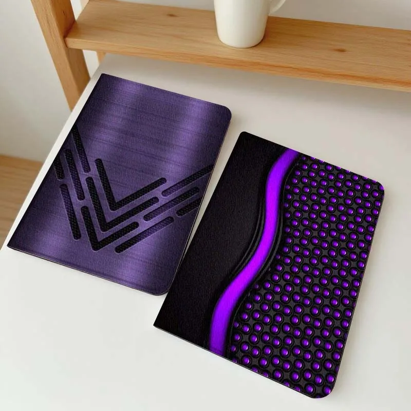 

Purple Cool Glossy Pattern For Samsung Galaxy Tab A7 A A8 A9 A11 S6 S11 10.1 10.4 10.5 Inch Lite PLus Soft Tablet Case Gift