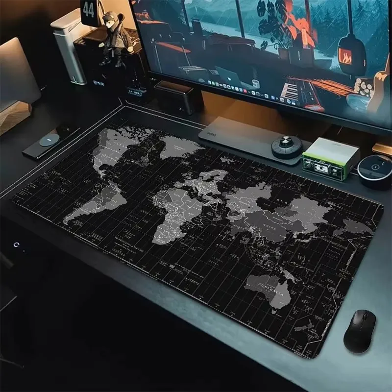 Alfombrilla de ratón con mapa de