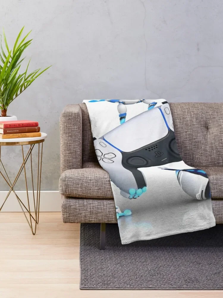 Astrobot Throw Blanket Personalized Gift Multi-Purpose Summer Blanket