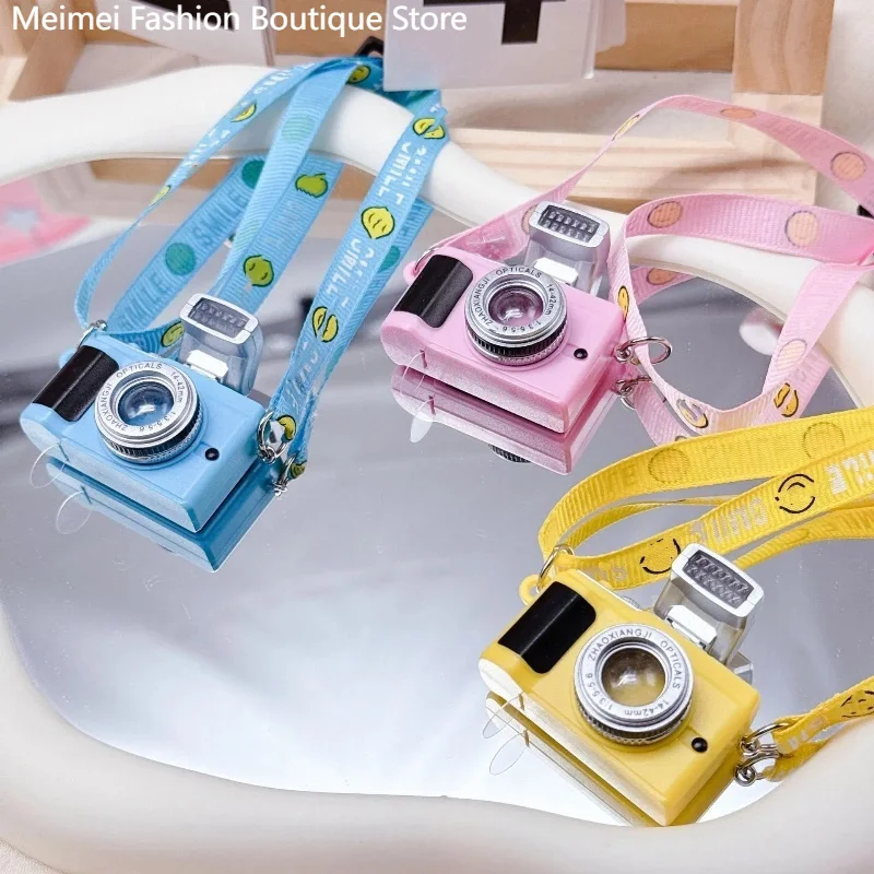 uitable for Labubu15-17cm First Second Third Generation Cloth，Flash Camera Decoration Camera Bag Doll Accessories Dolls Clothes