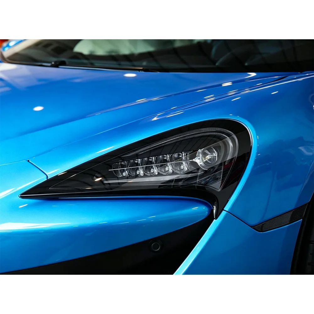 

Front Glass Lens Lamp Shade Shell For Mclaren 540C 570 600LT Accessories Vehicles Transparent PC Material Headlights Glass Shell
