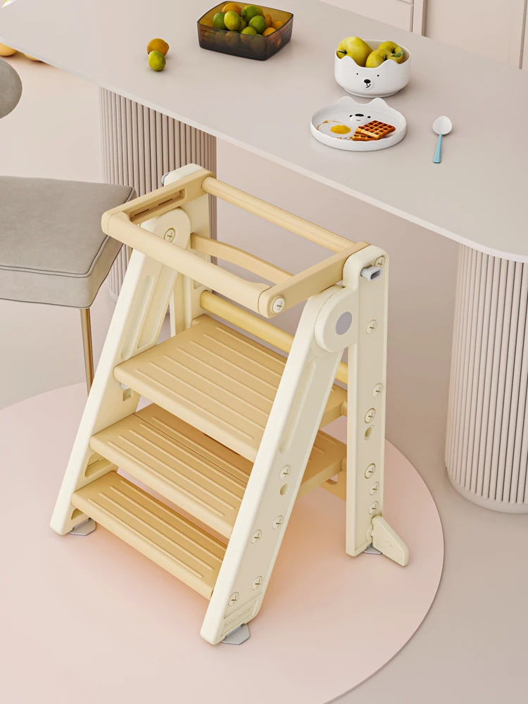 

Learning Talmon Baby Wash Hands, Step Stool, Foldable Children's Toilet Table, Step Stool, Ladder, Foot Pad, Foot Stool