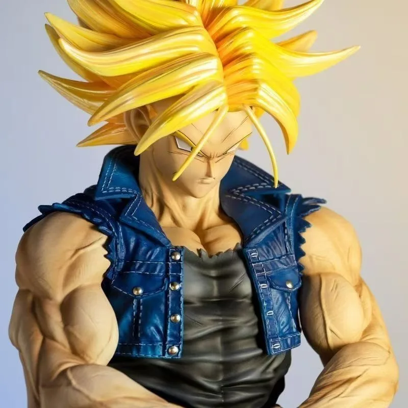 25cm/9,84 Zoll Anime Trunks Figur, Future Trunks Actionfiguren, PVC-Statue, Sammlermodell, Spielzeug für Geburtstagsgeschenke – Detail 6