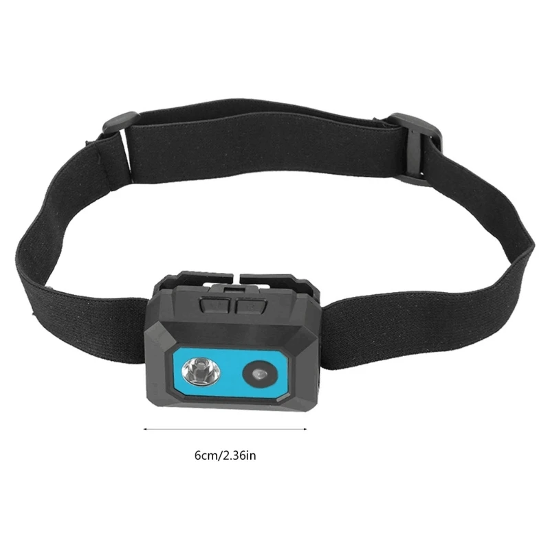 F18 Wearable Camera with Headstrap, Professional Headband Camera with Charging Cable for Travel and Camping P9JD