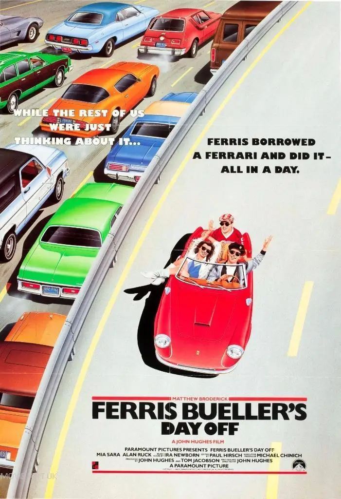 

FERRIS BUELLERS DAY OFF Movie Art Picture Print Silk Poster Living Room Decor Home Wall