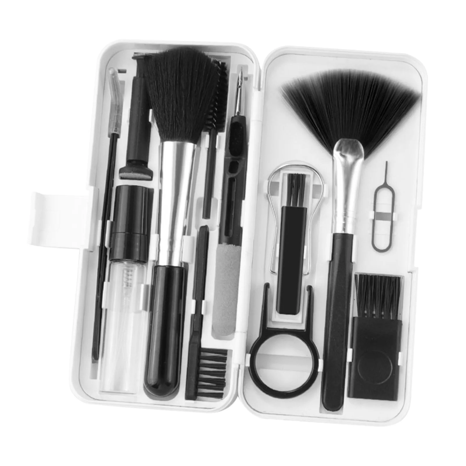 18pcs  Electronic Cleaning Tools for Tablet Camera Electronic Cleaner Kit Brush Keyboard Earphones