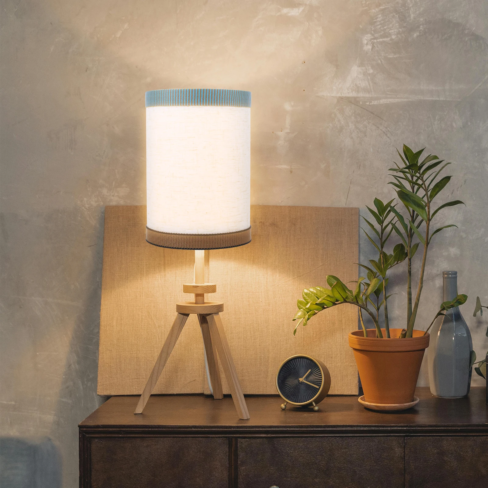 

Fabric Lampshade Straight Cylinder Light Covers Replacement Table Lamp Shades Small Modern Decor Bedside Floor Lampshade