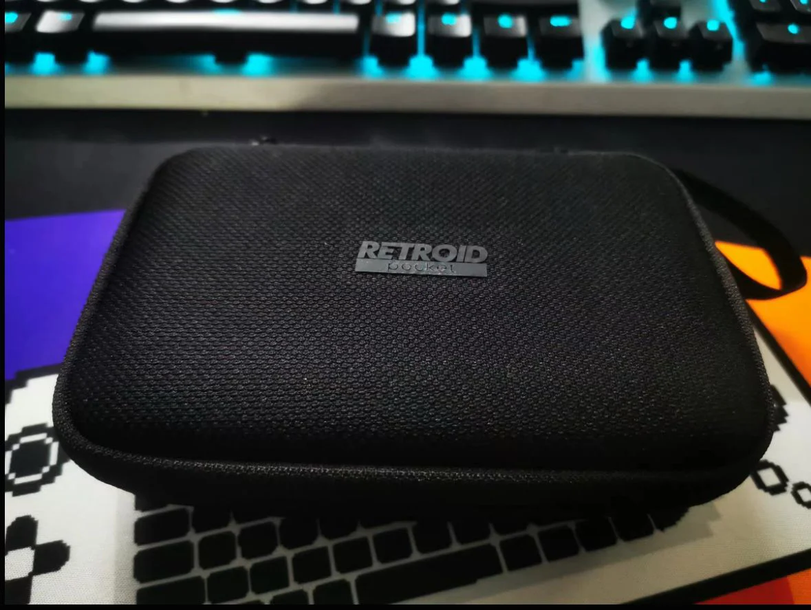 2025 Retroid Pocket Flip2 Carrying Case / Protective Case Portable Bag With 3 3 Hanging Ropes Gaming Console Accessories