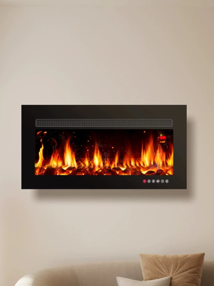 Fireplace core simulation flame embedded electronic fireplace decorative cabinet