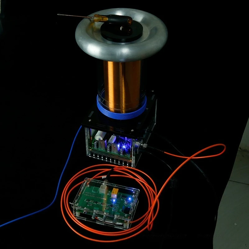 DIY Solid State Coil Arc Generator Physics Toy Lightning Experiment Simulator
