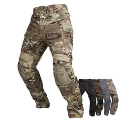 E3 Combat Training Suits Mens Tactical Pant Trousers Hiking Hunting EM9351