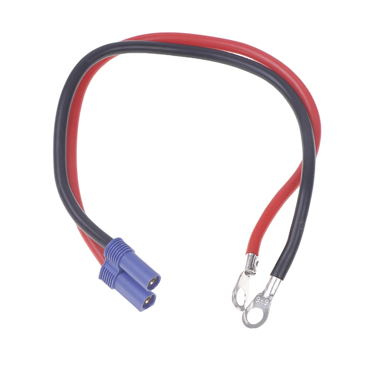 Ec5 para linha terminal tipo o, cabo de carregamento 10awg para carro, motocicleta, cabo de alimentação de emergência, adaptador ec5, acessórios de conversão