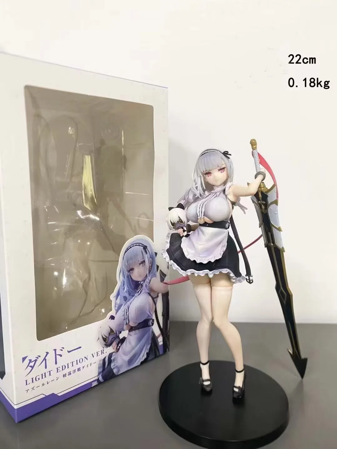 

22 СМ Knead Azur Lane Dido Light Armor Ver. 1/7 масштаб ПВХ фигурку аниме фигурка модель игрушки коллекция кукла подарок