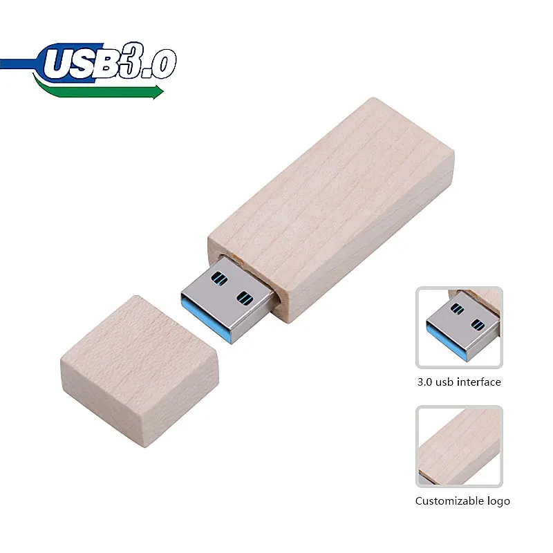 fashion Bamboo Wood and Redwood wood pen drive card model 3.0 usb flash drive 4GB 8GB 16GB 32GB 64GB free custom logo