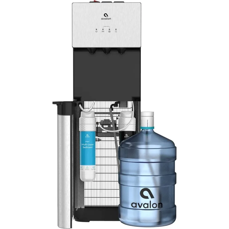 A3F Bottom Loading Water Cooler Bundle with ZeroWater 5-Stage Replacement Filters