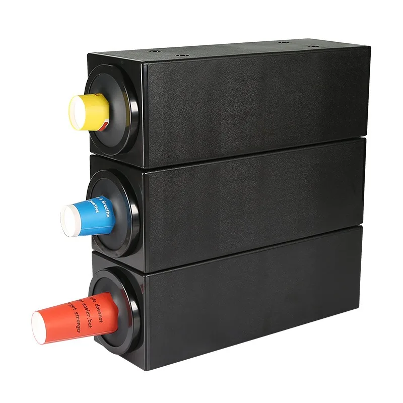 Paper Cup Holder, Stackable Combination Paper Cup Drink Cup Dispenser