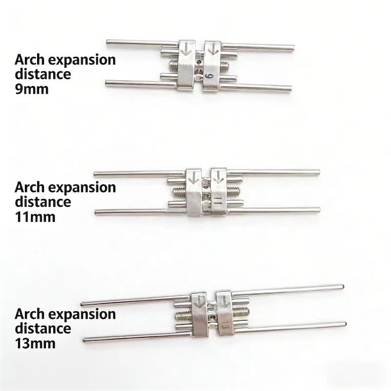 Adjustable Dental Expansion Screw Orthodontic Palatal Expander 8/9/10/11/12/13mm Stainless Steel Dental Lab Supplies