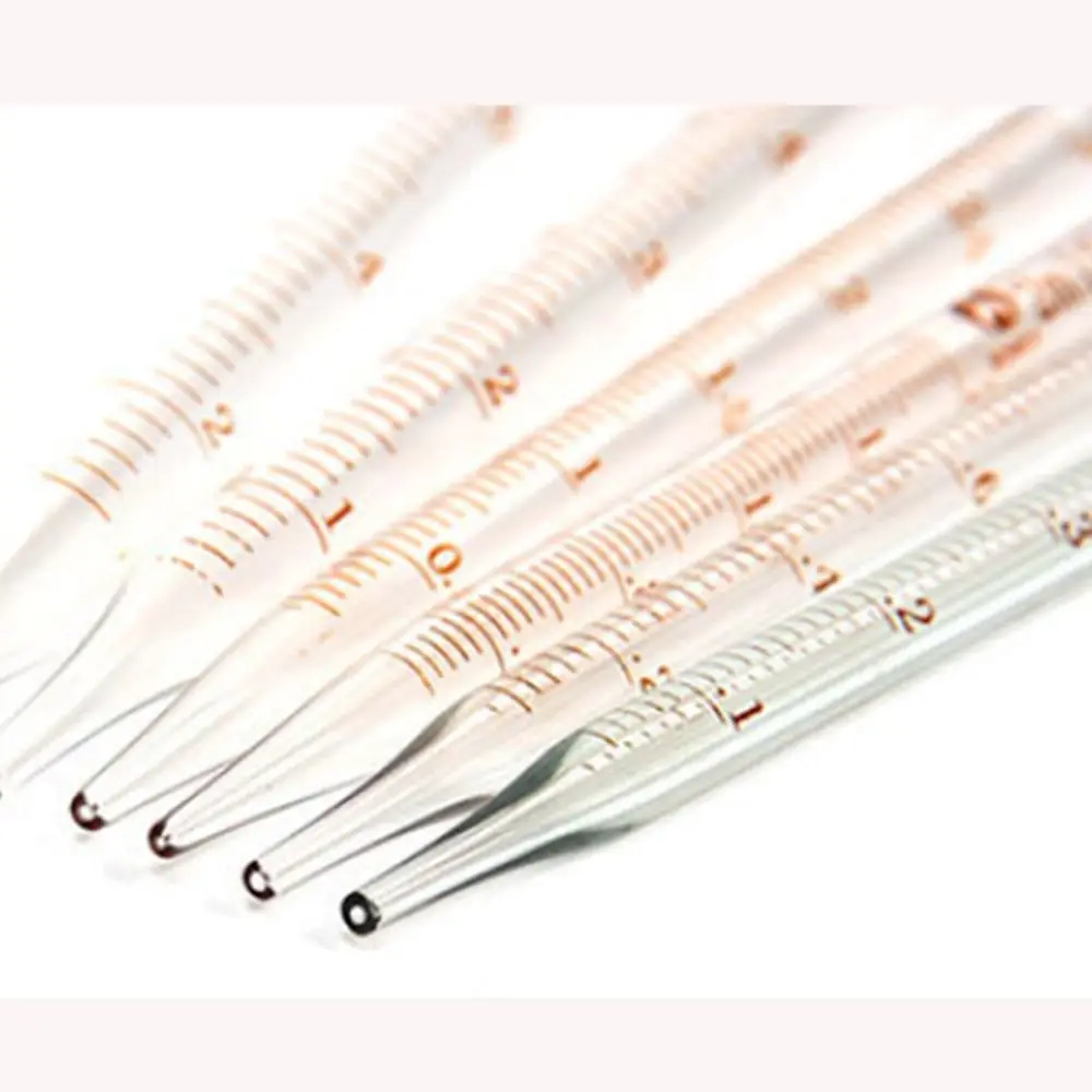 Blue Pipet With Scale 10ml Pipettors Rubber Head Scale  Dropper Glass