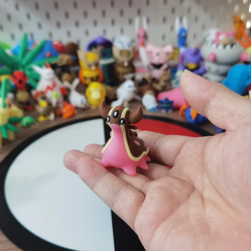 Neue Anime Pokemon Gastrodon Figur Proportion Welt 1:20 Diy 3D Druck Charakter Kawaii Desktop Dekoration Modell Kind Spielzeug Geschenk