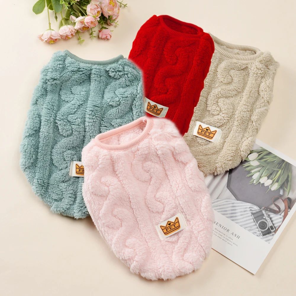 Cozy Fleece Pet Sweater 2